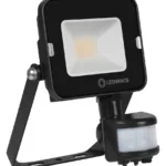 FLOODLIGHT COMPACT SENSOR 10W 840 SYM 100 BK