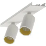 EASYLINE 2xSpot adj. Reflektor - Industrieleuchten Spot Lichtbandeinheit, dreh-schwenkbar weiss 7W 30° 3000K CRI80 996322031