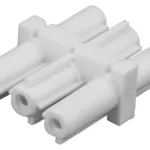 WIELAND Adapter ST18/3S-GST18I zur Verbindung eines Steckers GST 18/3 mit einer Buchse ST 18/3 - weiss 99.404.9999.9