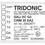 TRIDONIC Dali Eingangskontroller DALI XC G3 CWM 30 DA2 28002877