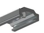 EUTRAC  Deckenclip Pendelclip für ONETRACK und BASIC, schwarz 575 0 1402 2