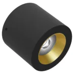 Vector CL 100 HV - Phasenabsch. Aufbauleuchten starr schwarz/gold 10W 40° 2200-3000K CRI93 7B2A03715H02