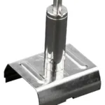 Drahtseilhalter / Gripper 15 passend für Nordic Aluminium GLOBAL Trac, silber für Drahtseile 1,0 - 1,5 mm - verzinkt AA1100144