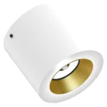 SensorVector CL 100 HV - Aufbauleuchten starr weiss/gold 15W 80° 3000K CRI83 7B2S03615D02