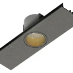 EASYLINE Spot Reflektor, fixed - Designer Leuchten Einheit für Lichtbandsystem silber 7W 30° 3000K CRI80 996352032