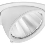 roundVISION 90 - Runde Einbauleuchten dreh-ausschwenkbar weiss 13W 24° 4000K CRI92 AG41621.00.92