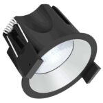 roundFFECT 68 - NeoLink Human Centric Lighting starr schwarz/weiss 12W 75° 1800-16000K/RGB CRI90 TC40019.85.56.53