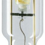 HPI-T -  Halogen metal halide lamp without reflector -  Systemleistung: 1980 W -  Ähnlichste Farbtemperatur (Nom): 3800 K